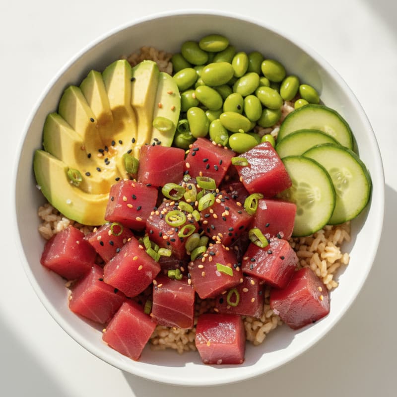 Hawaiian Ahi Poke Bowl