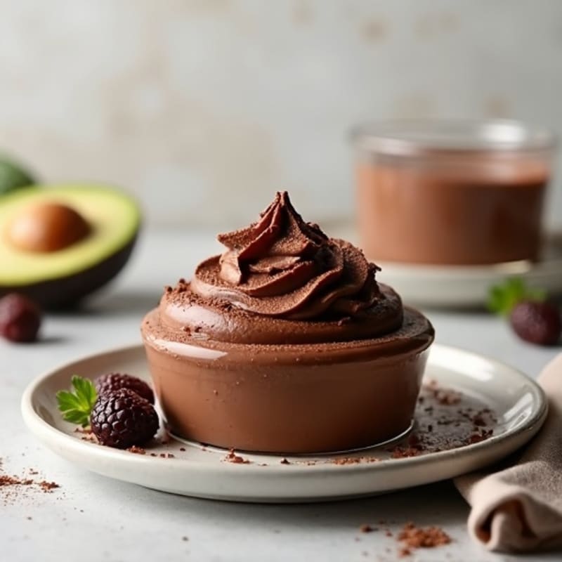 Silky Dark Chocolate Protein Mousse
