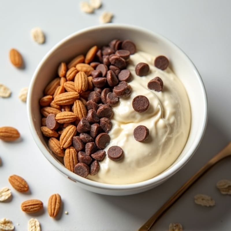 Creamy Protein Cookie Dough Bowl