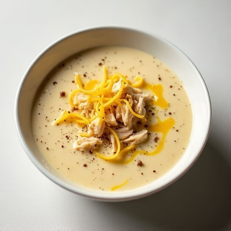 Healthy Creamy Baked Potato Soup