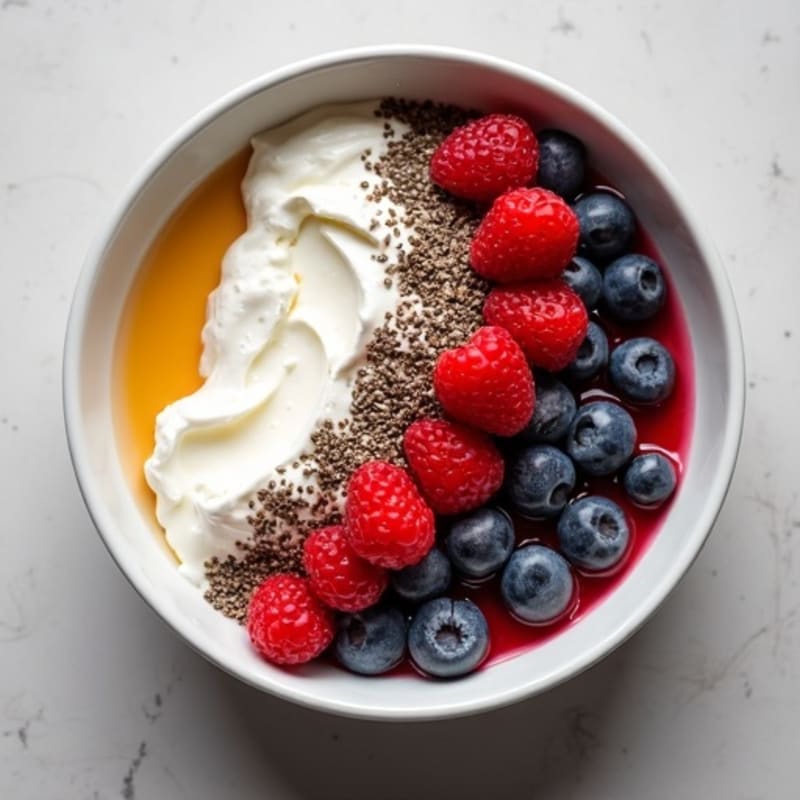 Cottage Cheese and Berry Protein Bowl