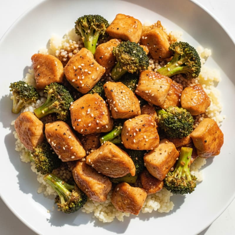 Teriyaki Chicken and Broccoli Stir-Fry