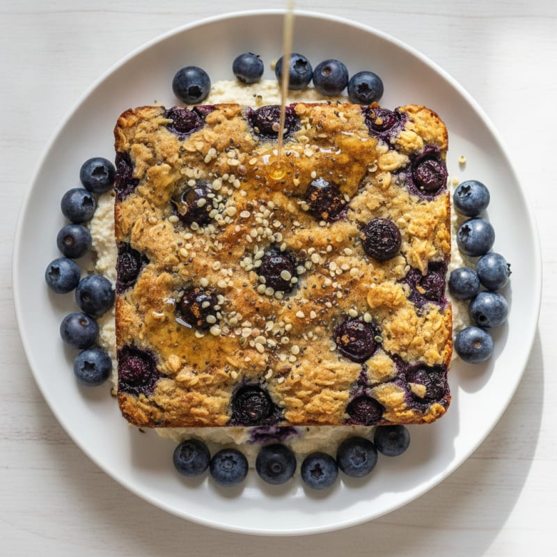 Blueberry Baked Oatmeal