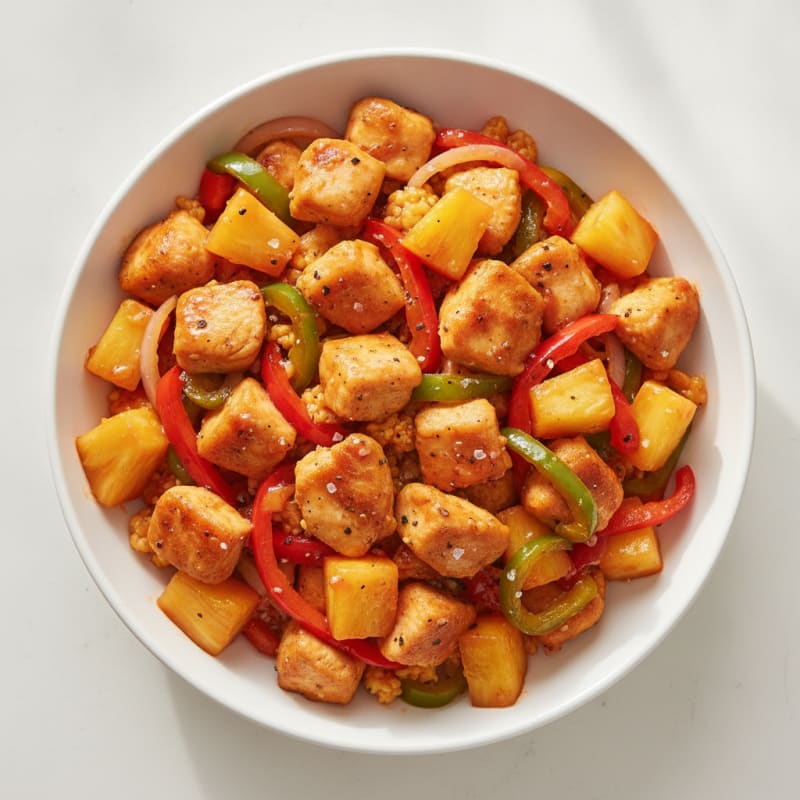 Sweet and Sour Chicken with Pineapple