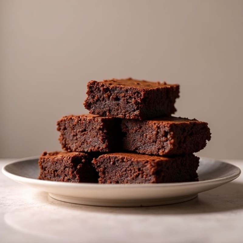 Protein-Rich Dark Chocolate Sweet Potato Brownies