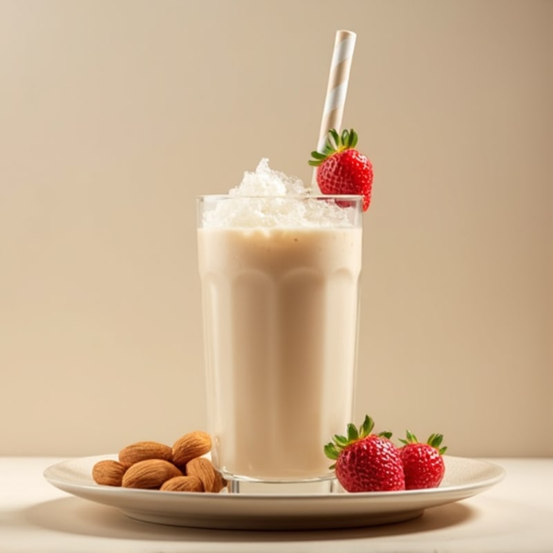 Protein Shake with Whey Isolate and Almond Milk