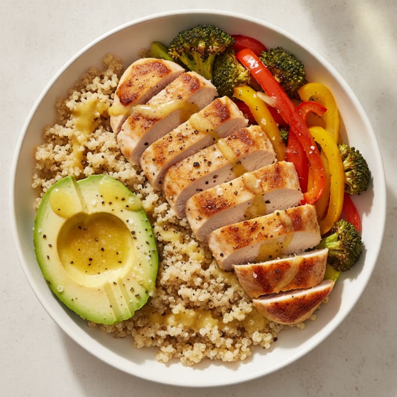 Chicken and Veggie Power Bowl
