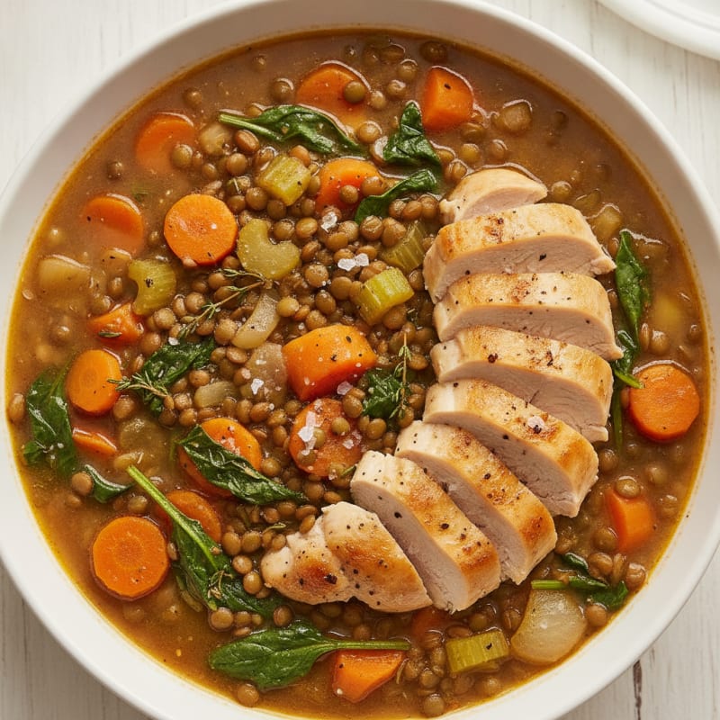 Hearty Lentil and Vegetable Stew