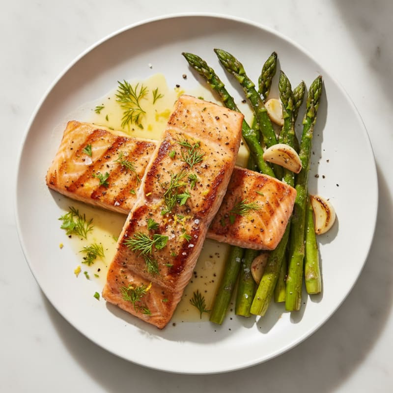 Lemon Herb Grilled Salmon