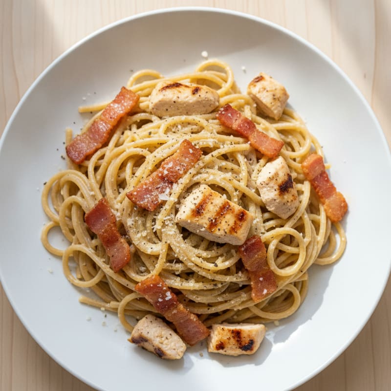 Classic Carbonara with Pancetta and Pecorino
