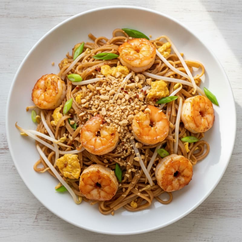 Shrimp Pad Thai Noodles