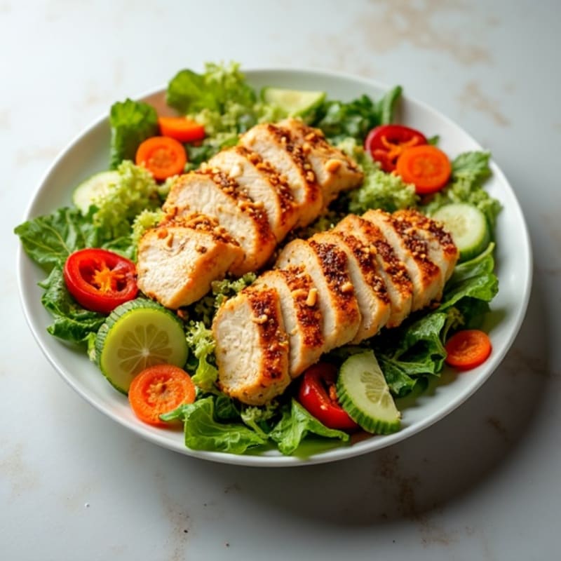 Crunchy Chicken Sesame Ginger Salad