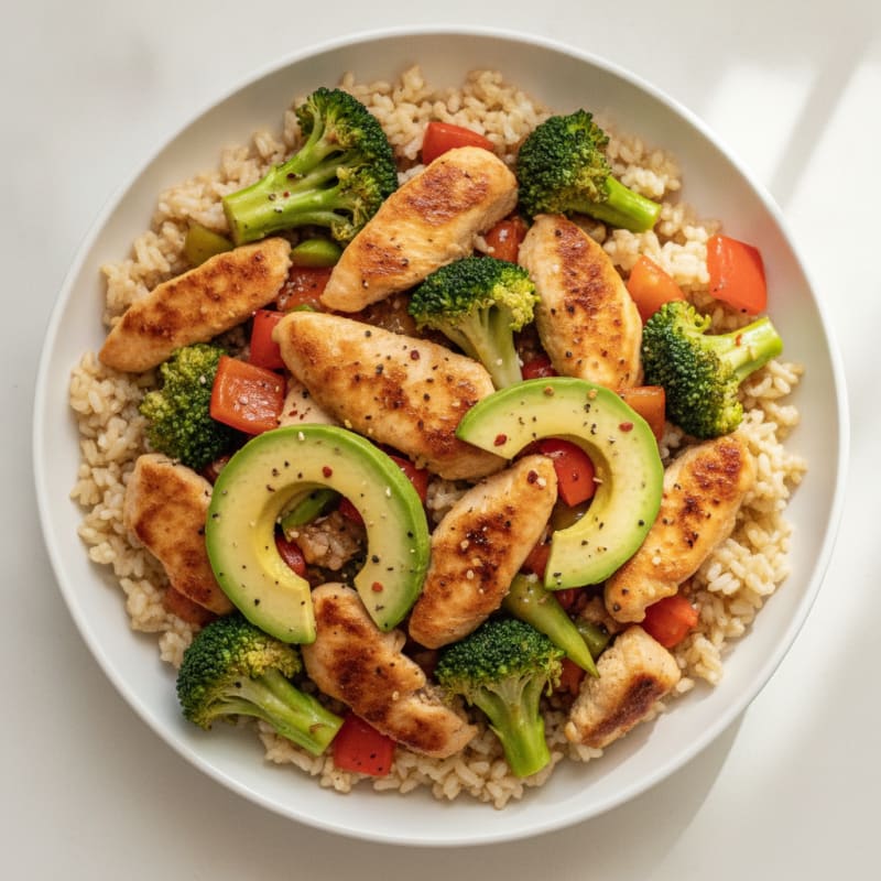 Clean General Tso's Chicken Stir-Fry