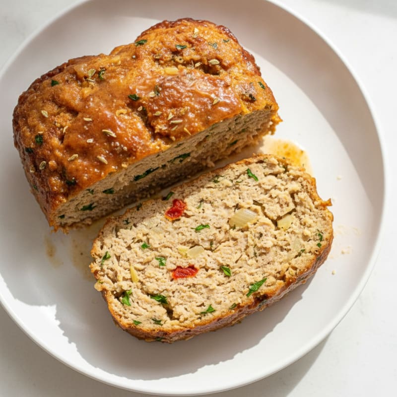 Ground Chicken & Herb Meatloaf