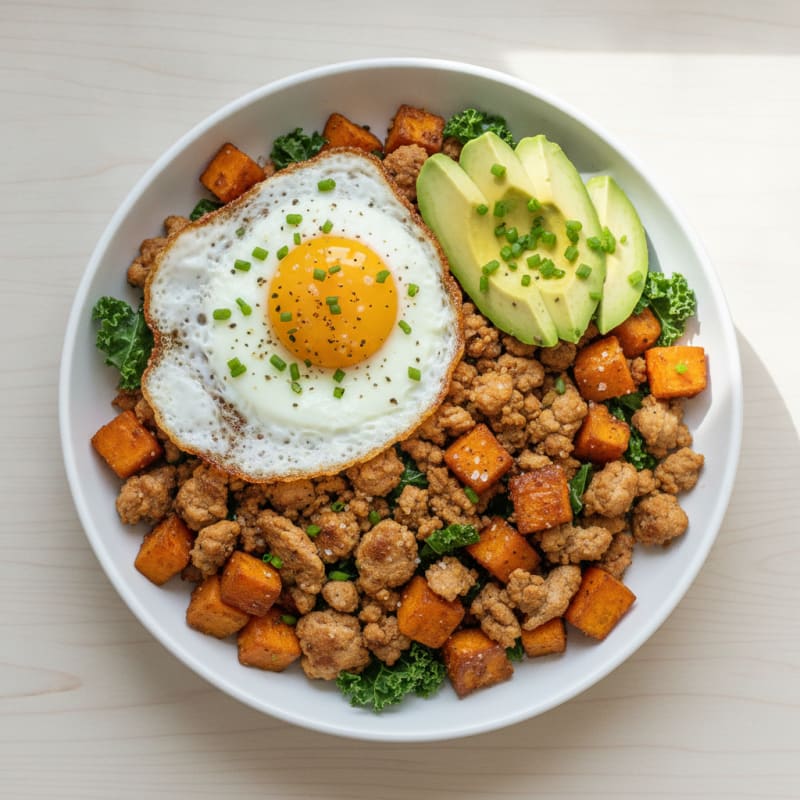 Savory Breakfast Protein Bowl