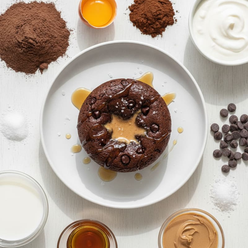 Decadent Chocolate Protein Mug Cake