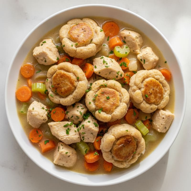 Homestyle Chicken and Herb Dumplings