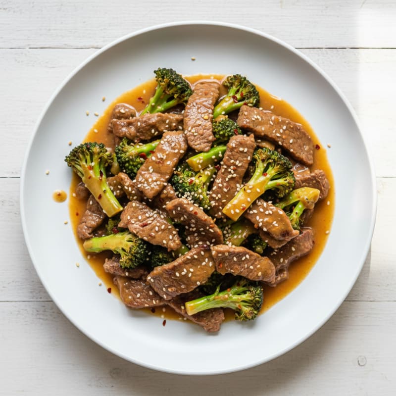 Tender Sesame Beef and Broccoli Stir-Fry