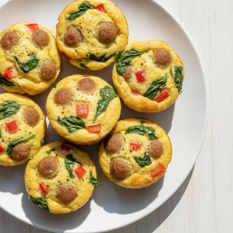 Chicken Sausage Egg Muffins