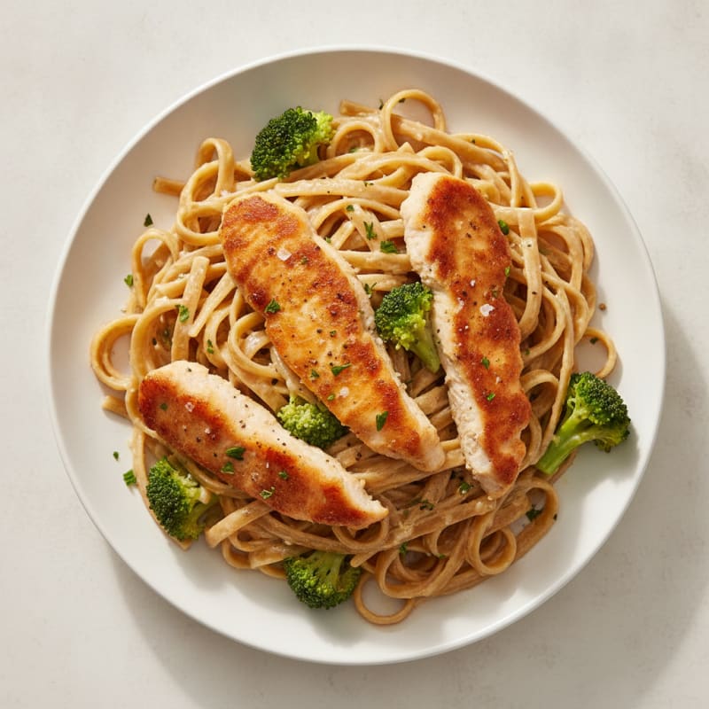 Chicken Alfredo Fettuccine Pasta