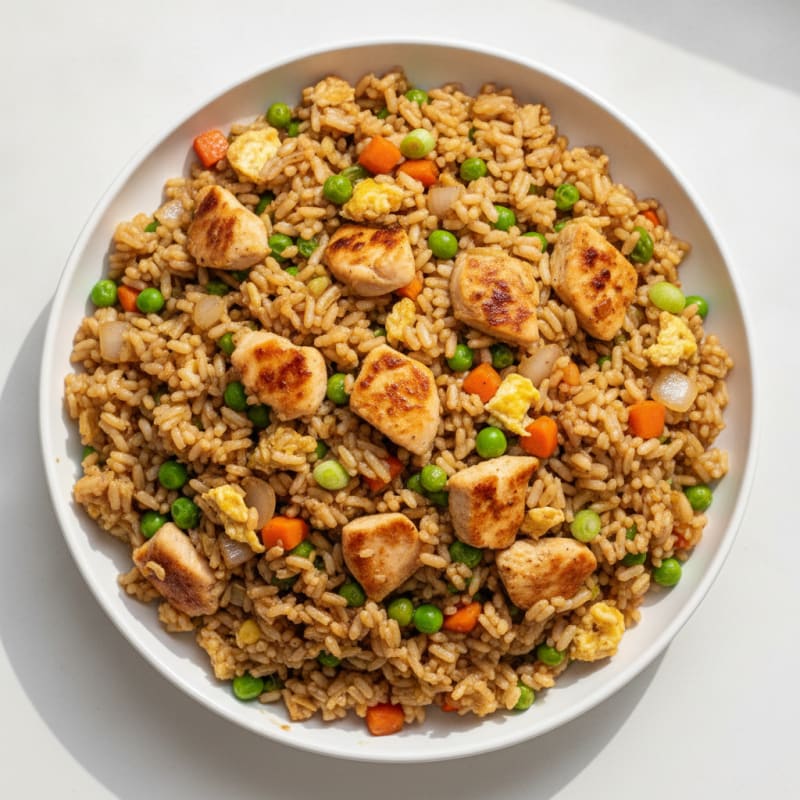 Chicken and Vegetable Fried Rice