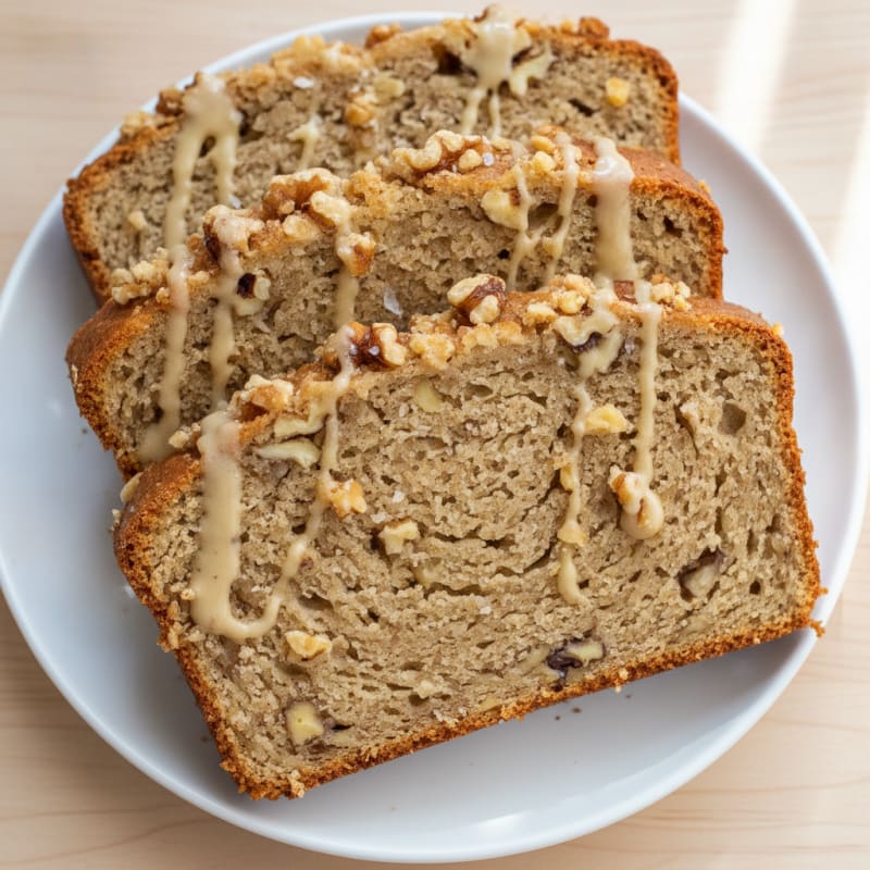 Banana Walnut Protein Bread
