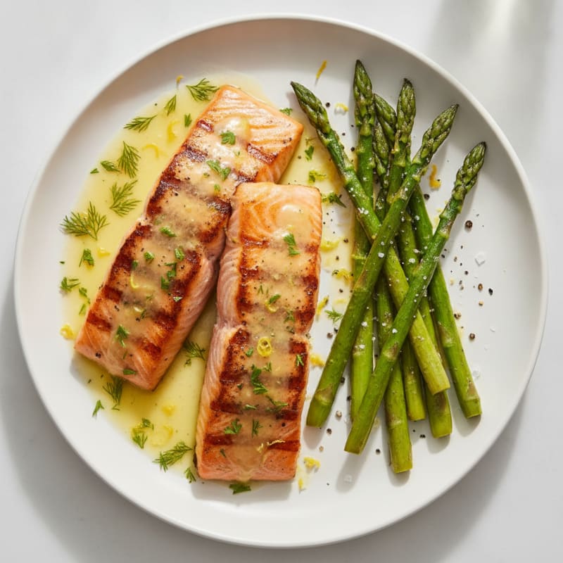 Lemon Herb Grilled Salmon