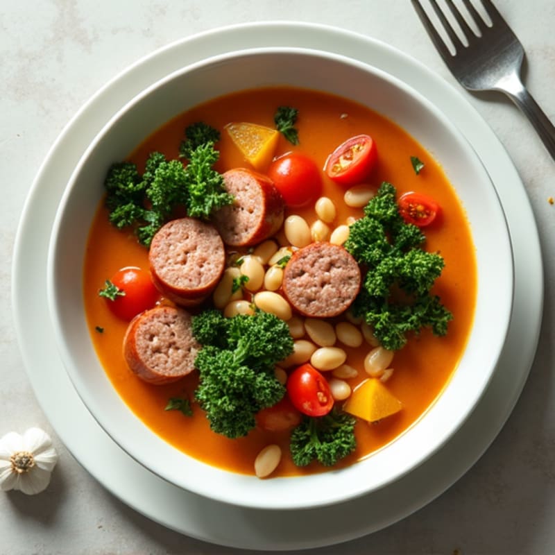 Creamy Italian Sausage and Kale Soup