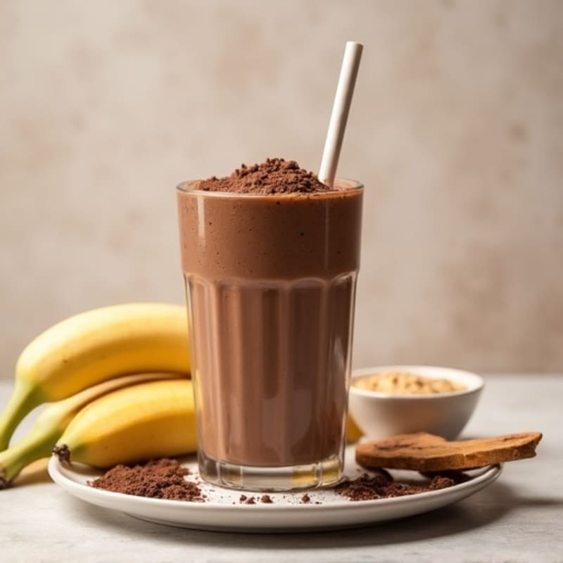 Creamy Chocolate Protein Smoothie