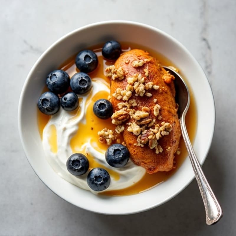 High-Protein Minced Chicken Yogurt Bowl