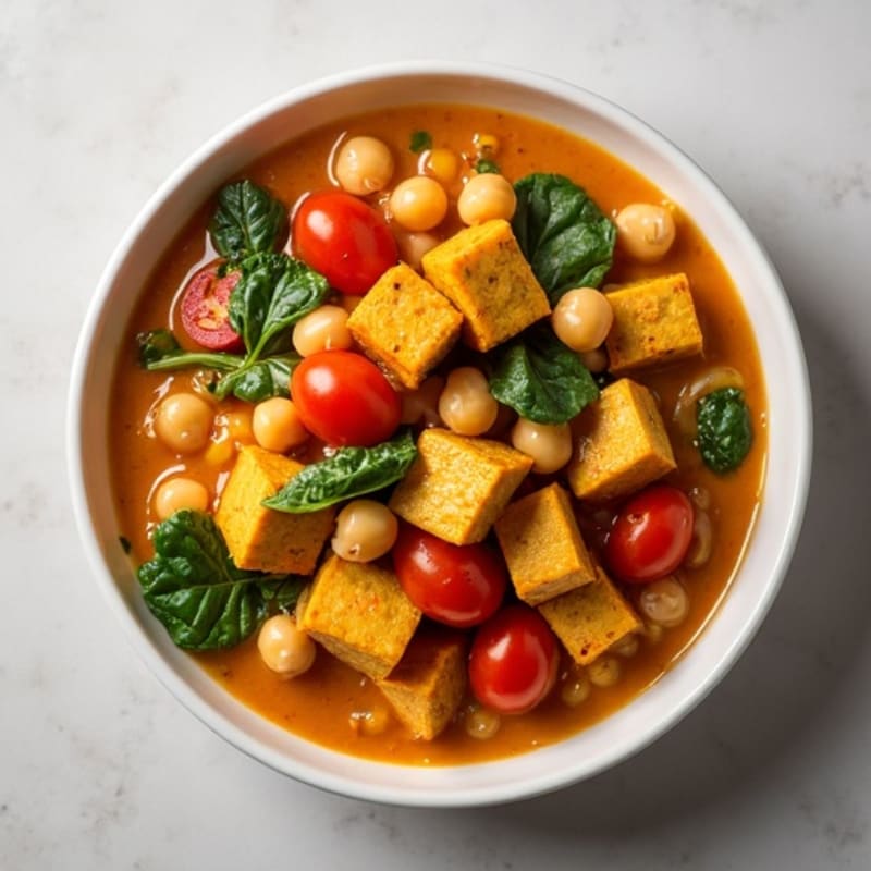 Hearty Spiced Chickpea Curry