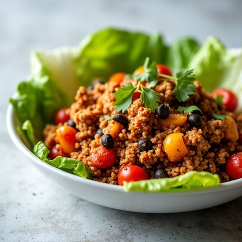 Sheet Pan Chili-Lime Turkey Taco Bowls