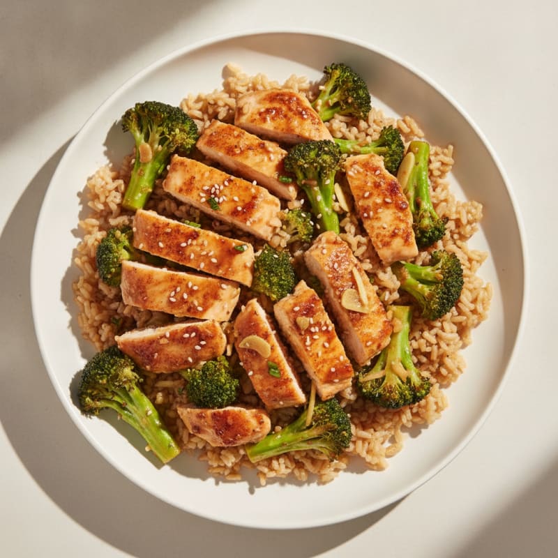 Teriyaki Chicken and Broccoli Stir-Fry