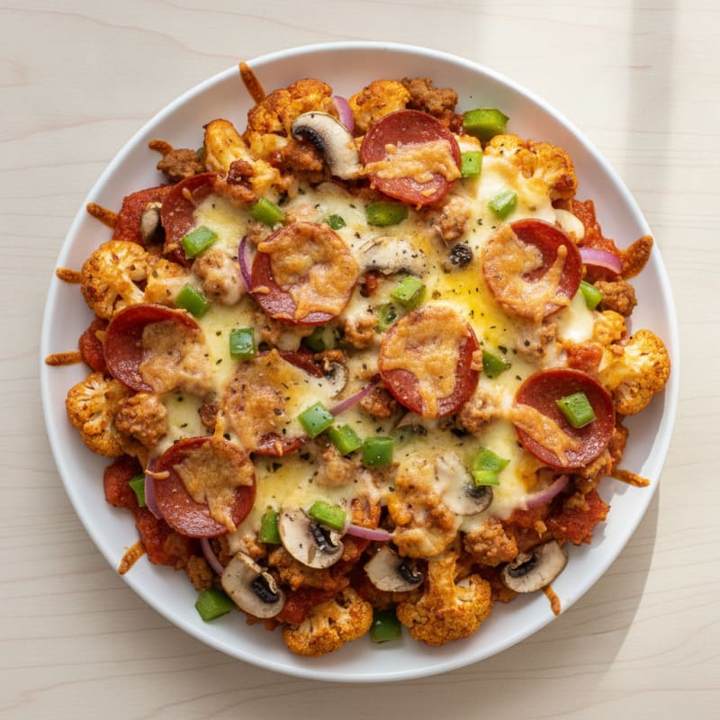 Loaded Supreme Pizza Bake