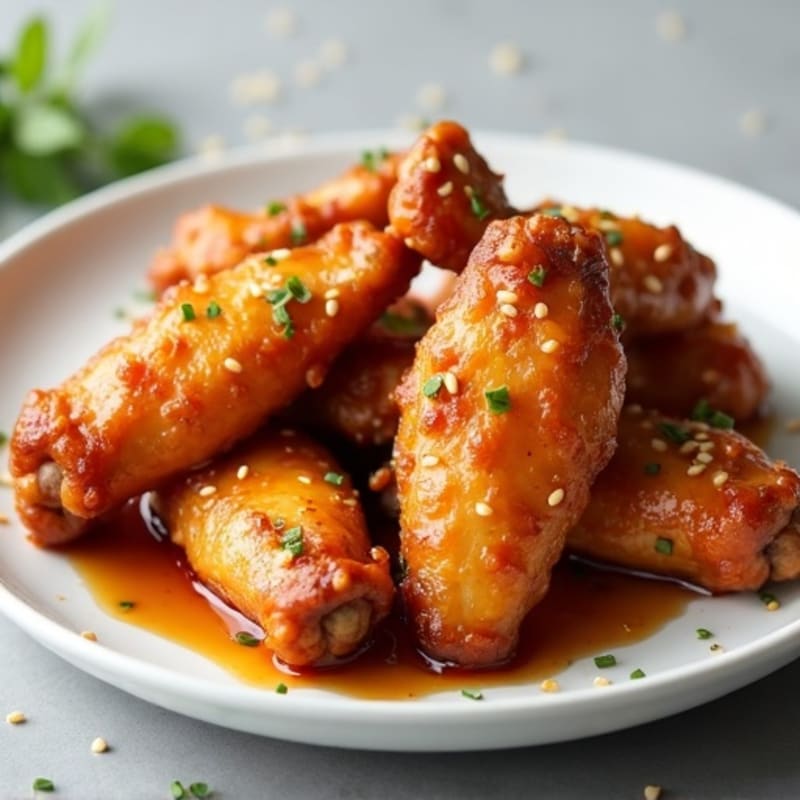 Crispy Baked Honey-Garlic Wings