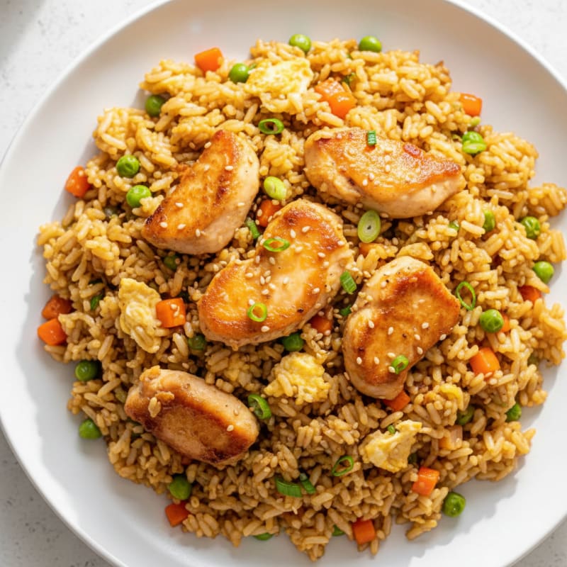Chicken and Egg Fried Rice