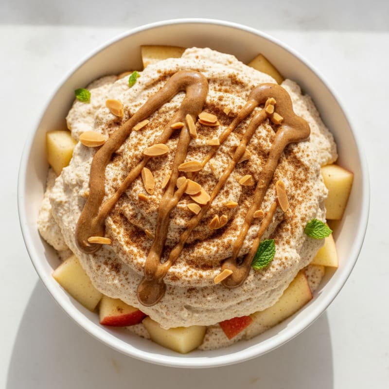 Creamy Apple Almond Protein Parfait