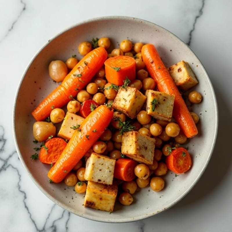 Honey-Glazed Roasted Carrot Medley