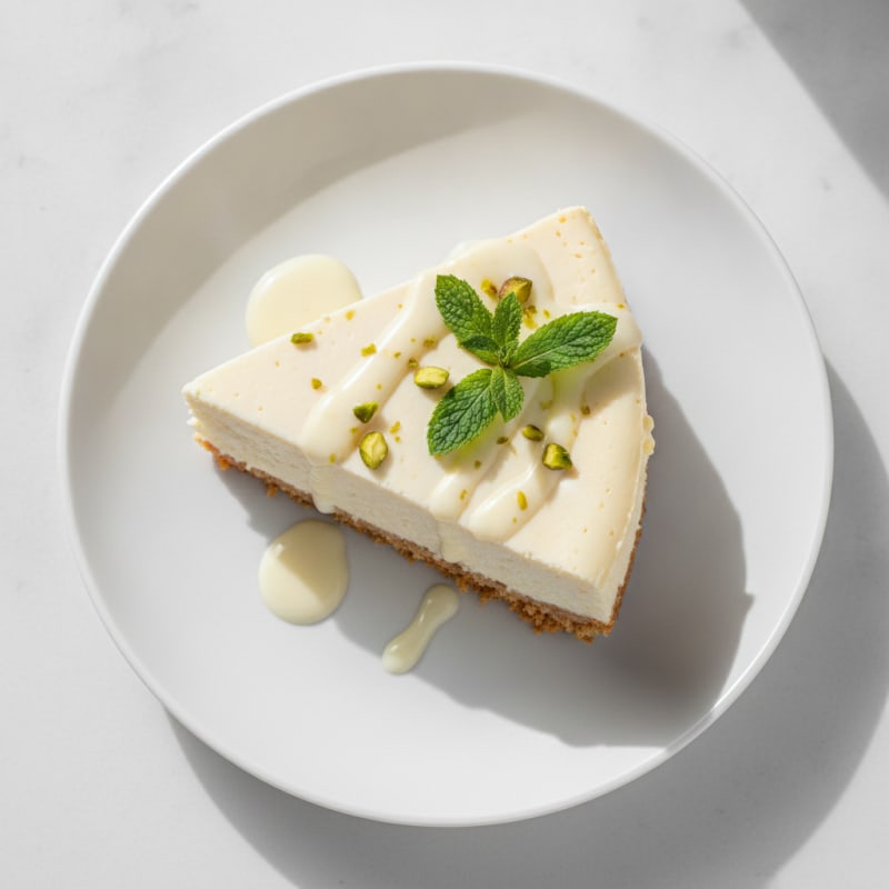 Creamy Greek Yogurt Protein Cheesecake