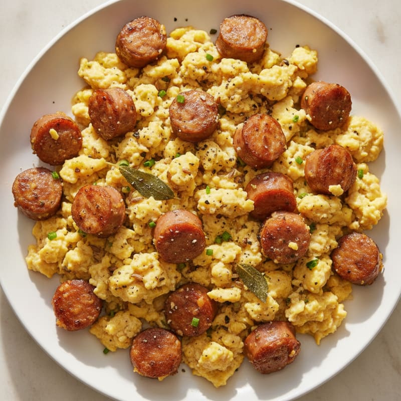 Hearty Sausage and Egg Scramble