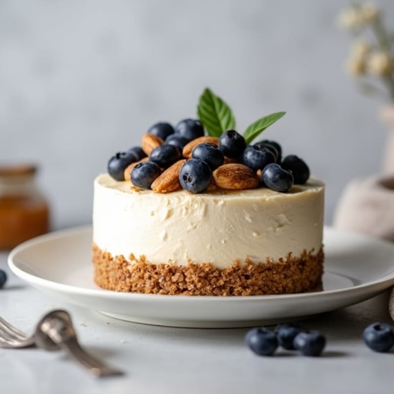 Creamy Greek Yogurt Protein Cheesecake
