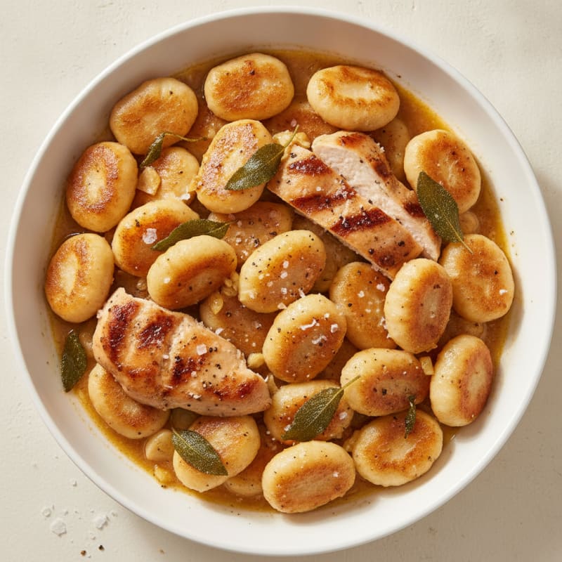Ricotta Gnocchi with Sage Butter Sauce