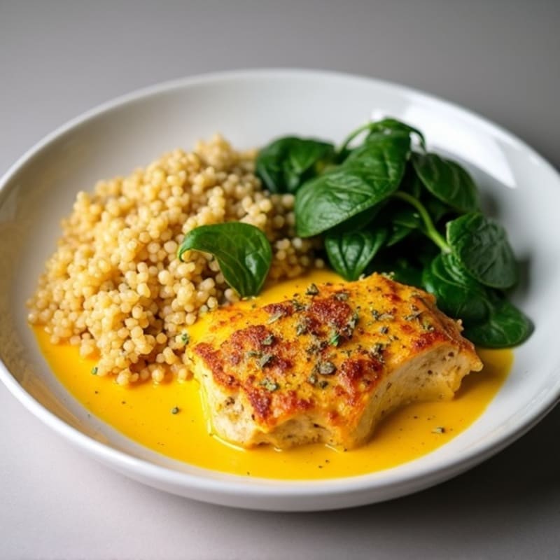 Creamy Golden Spiced Chicken