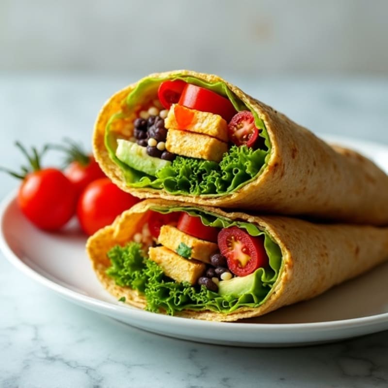 Crispy Garden Veggie Wrap