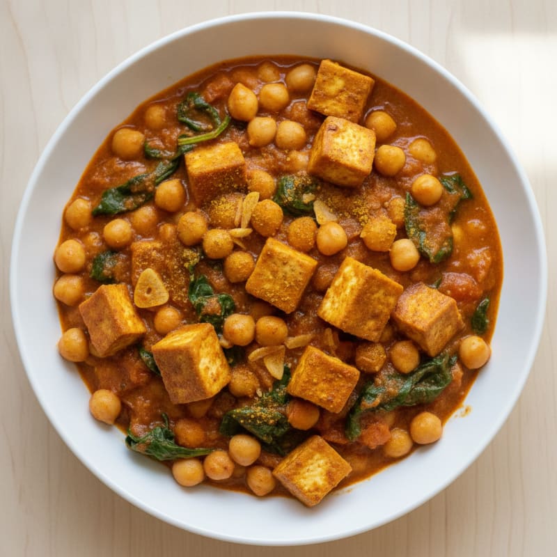 Hearty Chickpea and Vegetable Curry