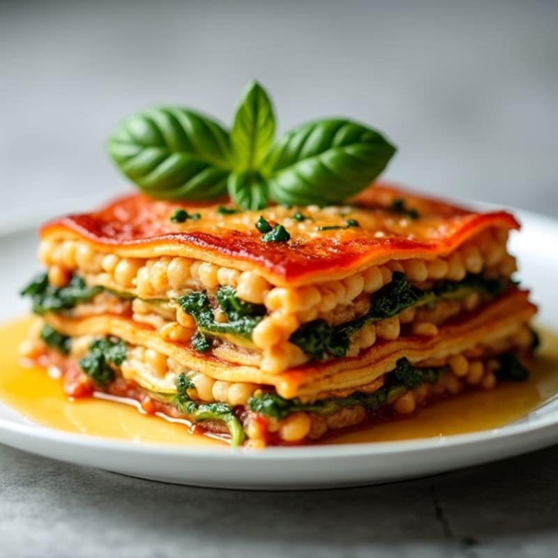 Roasted Vegetable Zucchini Lasagna