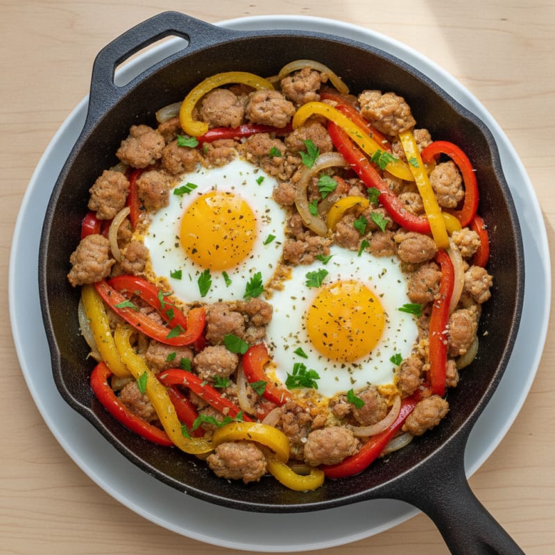 Sausage and Egg Breakfast Skillet