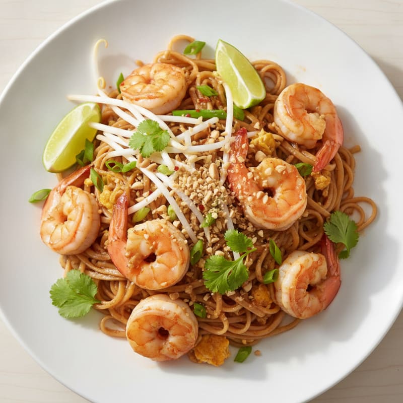 Shrimp Pad Thai Noodles