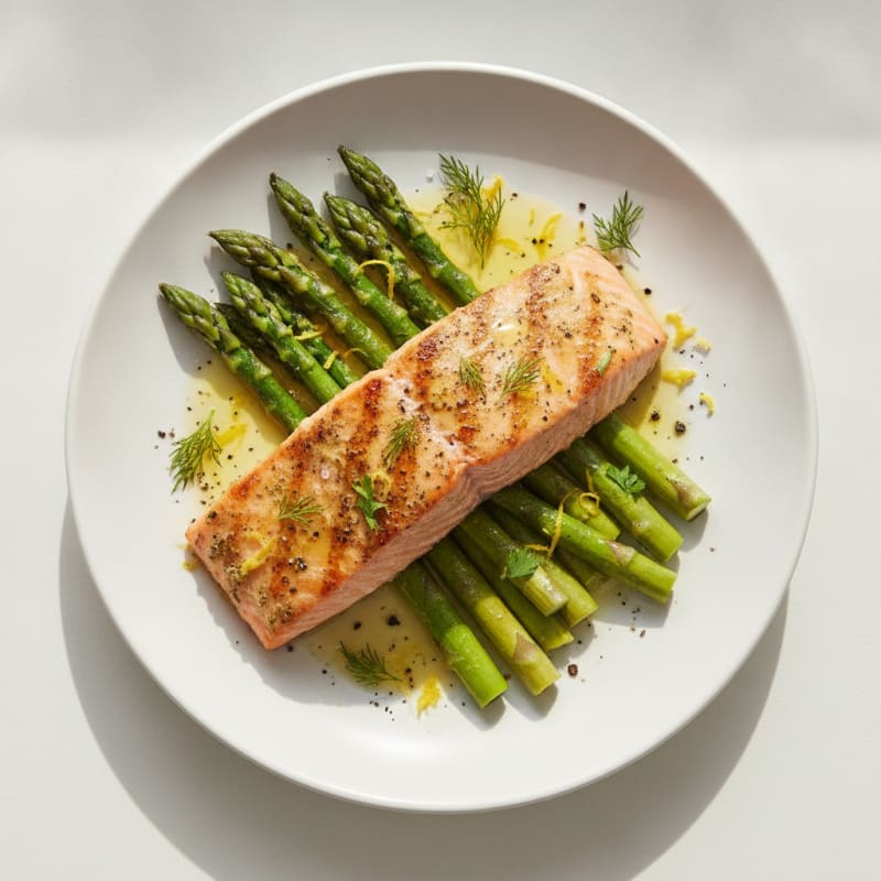 Lemon Herb Grilled Salmon