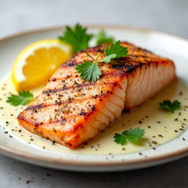 Lemon Herb Grilled Salmon